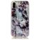 Mobigear Marble iPhone XS Hoesje Flexibel TPU Backcover - Brown