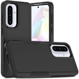 Mobigear Heavy Armor Samsung Galaxy A36 Hoesje Hardcase Backcover Shockproof - Zwart