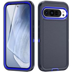 Mobigear Rugged Google Pixel 9 Pro Hoesje Hardcase Backcover Shockproof - Blauw