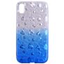 Mobigear Design iPhone XS Max Hoesje Flexibel TPU Backcover - Blauw