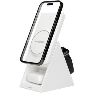 Mobiparts Triangle Laadstation 15W - Wit