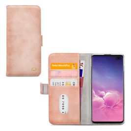 Mobilize Elite Gelly Samsung Galaxy S10 Plus Hoesje Bookcase - Soft Pink