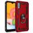 Mobigear Armor Ring Samsung Galaxy A01 Hoesje Hardcase Backcover Shockproof met Ringhouder - Rood