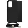 Mobilize Lanyard Gelly Samsung Galaxy A33 Flexibel TPU Hoesje met koord - Zwart