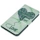 Mobigear Marble iPhone XS Max Hoesje Bookcase Portemonnee - Groen