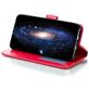 Mobigear Flowers Xiaomi Mi A3 Hoesje Bookcase Portemonnee - Rood