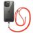 Mobigear Nylon Lanyard Universeel Telefoonkoord Verstelbaar - Oranje