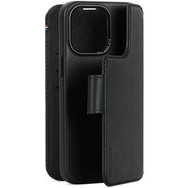 Decoded Detachable Wallet iPhone 15 Pro Max MagSafe Hoesje Echt Leer Uitneembare 2in1 Bookcase Portemonnee - Zwart Decoded Detachable Wallet iPhone 15 Pro Max MagSafe Hoesje Echt Leer Uitneembare 2in1 Bookcase Portemonnee - Zwart