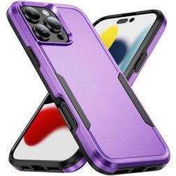 Mobigear Heavy Armor iPhone 16 Pro Hoesje Hardcase Backcover Shockproof - Paars