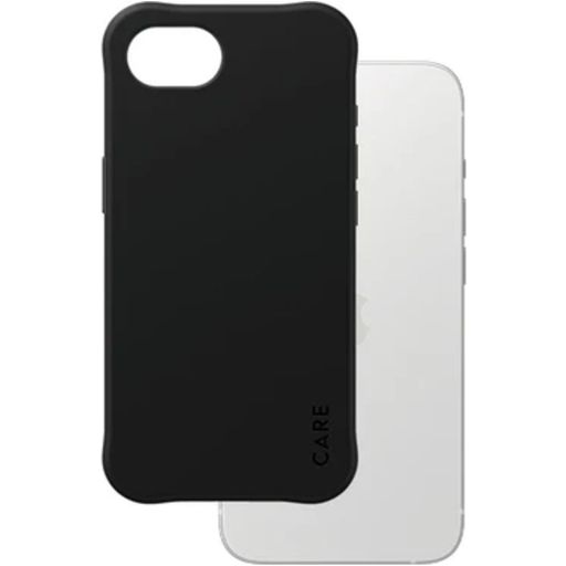 CARE by PanzerGlass Fashionable iPhone 16e Siliconen Hoesje Backcover - Zwart