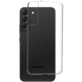 Mobiparts Classic Doorzichtig Samsung Galaxy S22 Plus Hoesje Flexibel TPU Backcover - Transparant