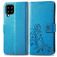 Mobigear Clover Samsung Galaxy A22 5G Hoesje Bookcase Portemonnee - Blauw