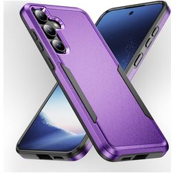 Mobigear Heavy Armor Samsung Galaxy S24 Plus Hoesje Hardcase Backcover Shockproof - Paars