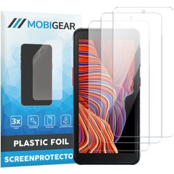 Mobigear Samsung Galaxy Xcover 5 Screenprotector Folie - Case Friendly (3-Pack)