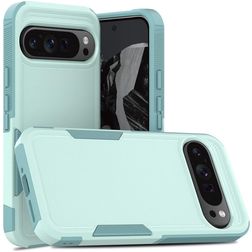 Mobigear Heavy Armor Google Pixel 9 Pro XL Hoesje Hardcase Backcover Shockproof - Groen
