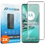 Mobigear Premium Motorola Edge 40 Neo Glazen Screenprotector - Case Friendly - Zwart (2-Pack)
