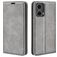 Mobigear Retro Slim Motorola Moto G85 Hoesje Bookcase Portemonnee - Grijs