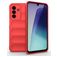 Mobigear Bumpy Samsung Galaxy A17 Hoesje Flexibel TPU Backcover - Rood