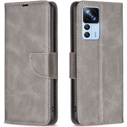 Mobigear Excellent Xiaomi 12T Pro Hoesje Bookcase Portemonnee - Grijs
