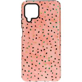 Burga Tough Samsung Galaxy A12 Hoesje Hardcase Backcover Shockproof - Watermelon Shake