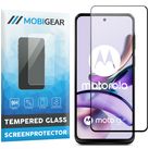 Mobigear Premium Motorola Moto G23 Glazen Screenprotector - Case Friendly - Zwart