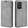 Mobigear Retro Slim Realme GT2 Pro Hoesje Bookcase Portemonnee - Grijs