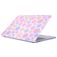 Mobigear Flowers MacBook Pro 15 Inch (2016-2019) Hoes Hardshell Laptopcover MacBook Case - Model 3 - Model A1707 / A1990