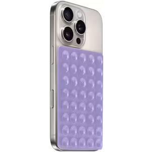 Mobiparts Sticky Pad Zuignap Telefoonhouder - Lila Universeel