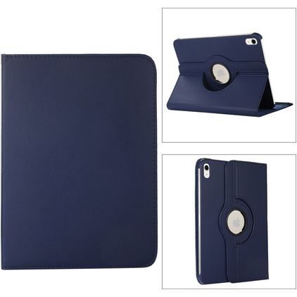 Mobigear DuoStand iPad 11 (2025) Hoes Draaibare Bookcase - Blauw