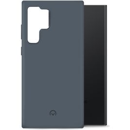 Mobilize Rubber Gelly Samsung Galaxy S23 Ultra Hoesje Flexibel TPU Backcover - Matt Blue