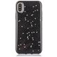 Mobigear Glitter iPhone XS Max Hoesje Hardcase Backcover - Zwart