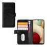 Mobilize Elite Gelly Samsung Galaxy A12 Hoesje Bookcase - Zwart