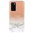 Mobigear Marble Huawei P40 Hoesje Flexibel TPU Backcover - Roze