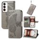 Mobigear Butterfly OPPO Reno 12 Pro Hoesje Bookcase Portemonnee - Grijs