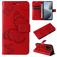 Mobigear Butterfly Xiaomi 14T Hoesje Bookcase Portemonnee - Rood