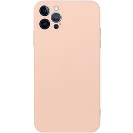 Mobigear Colors iPhone 15 Pro Max Hoesje Flexibel TPU Backcover - Pastelroze