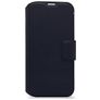 Decoded Detachable Wallet iPhone 14 Plus Hoesje Echt Leer Uitneembare 2in1 Bookcase Portemonnee - Steel Blue