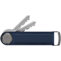 Valenta Key Oranizer Leren sleutelhouder voor 2-7 sleutels - Marineblauw