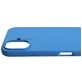 Nudient Base iPhone 16 Plus Siliconen Hoesje Backcover - Vibrant Blue