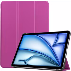 Mobigear Tri-Fold iPad Air 11 Inch (2025) Hoes Bookcase - Paars