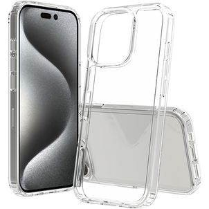 Mobigear Crystal Doorzichtig iPhone 16 Pro Hoesje Hardcase Backcover - Transparant