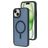 Mobiparts Hardcover iPhone 15 Plus MagSafe Hoesje Hardcase Backcover - Satin Blue