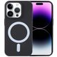 Mobigear Rubber Touch iPhone 15 Pro Max Siliconen MagSafe Hoesje Backcover - Zwart