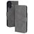 Mobiparts Classic Wallet iPhone 17 MagSafe Hoesje Bookcase - Granite Grey