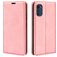 Mobigear Retro Slim Motorola Moto E32s Hoesje Bookcase Portemonnee - Roze