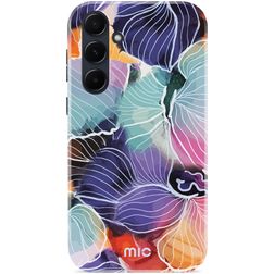 MIO Samsung Galaxy A55 MagSafe Hoesje Hardcase Backcover - Flowers