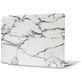 Mobigear Marble MacBook Air 13 Inch (2010-2019) Hoes Hardshell Laptopcover MacBook Case - Wit - Model A1369 / A1466