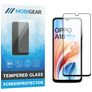 Mobigear Premium OPPO A18 Glazen Screenprotector - Case Friendly - Zwart