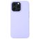 Mobigear Rubber Touch iPhone 14 Siliconen Hoesje Backcover - Paars