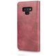 Mobigear Snap Button Samsung Galaxy Note 9 Hoesje Uitneembare 2in1 Bookcase Portemonnee - Rood